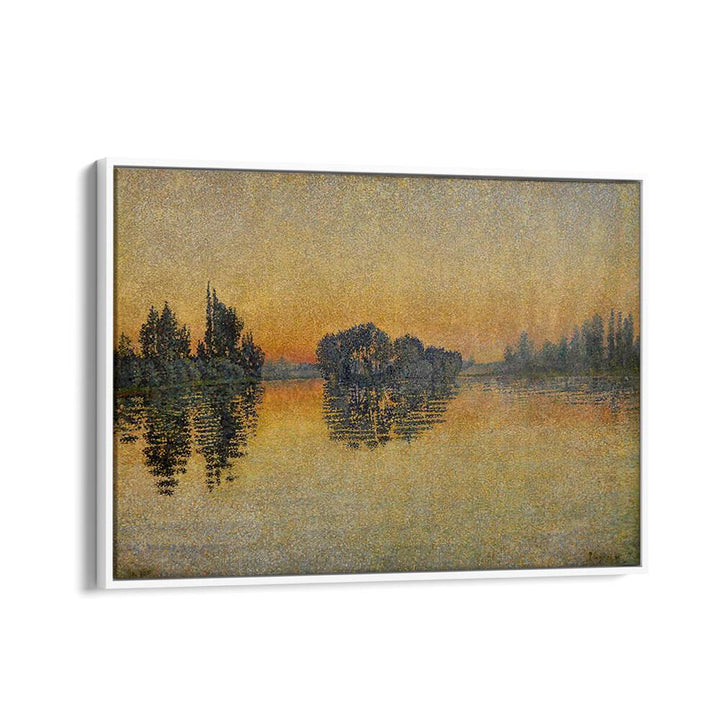 SUNSET (1889)  , VINTAGE PAINTINGS