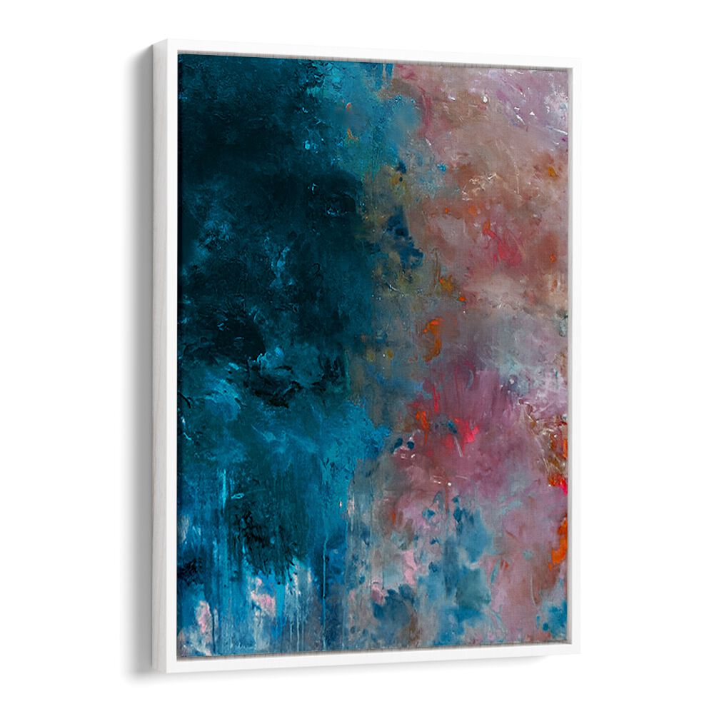 Elevate your decor with ABSTRACT DESIGN XVIII, a stunning piece of ABSTRACT PAINTINGS showcasing vibrant colors and textures.