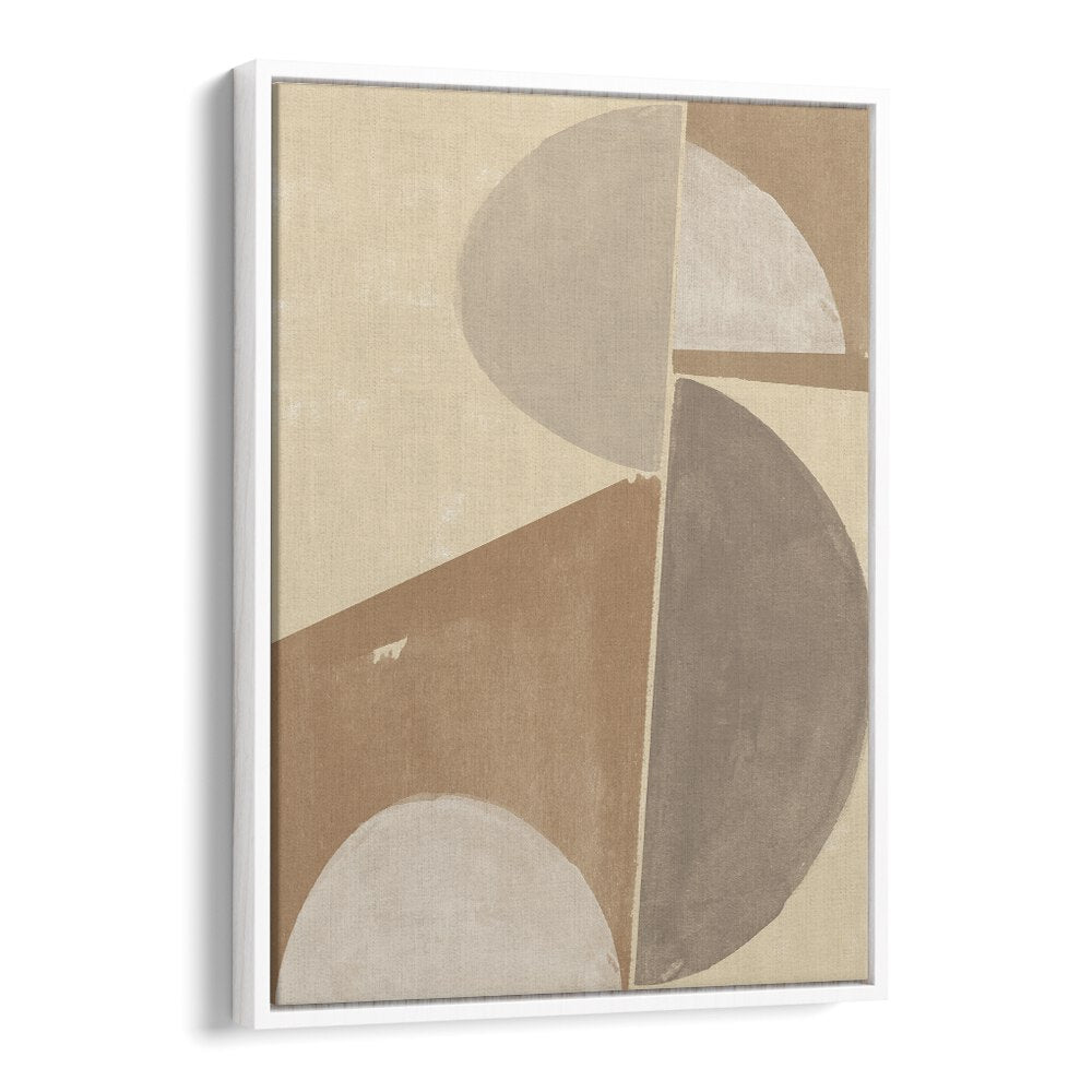 Stunning INTERACTION BALANCE NO.I, ABSTRACT PAINTINGS featuring earthy tones to enhance any space's decor.