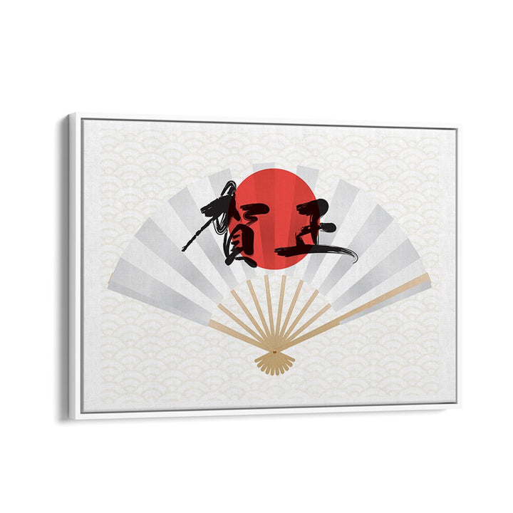 Stylish fan artwork titled THE WINDMAKER, JAPANESE PAINTINGS, perfect for adding elegance to your space.
