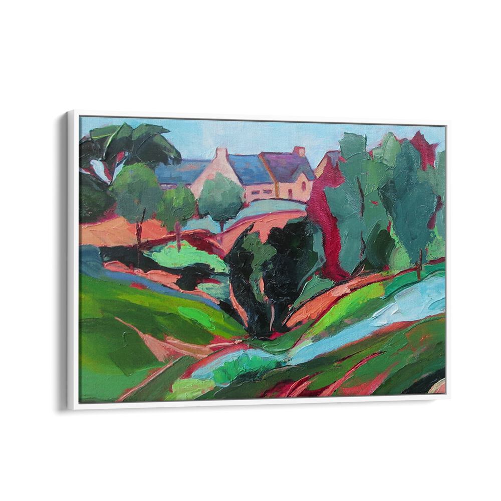 WALK IN THE COUNTY , LANDSCAPE PAINTINGS