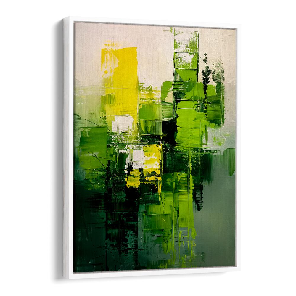CONTEMPORART - MATCHA IV , ABSTRACT PAINTINGS