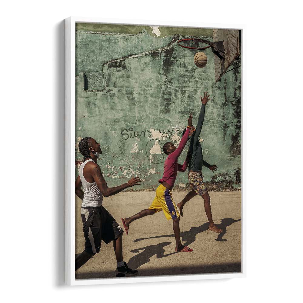 Christian Meermann painting - PLAYING BASKETBALL II by Asianmonk