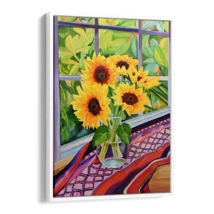 SUNFLOWERS , FLORAL FLOWER PAINTINGS