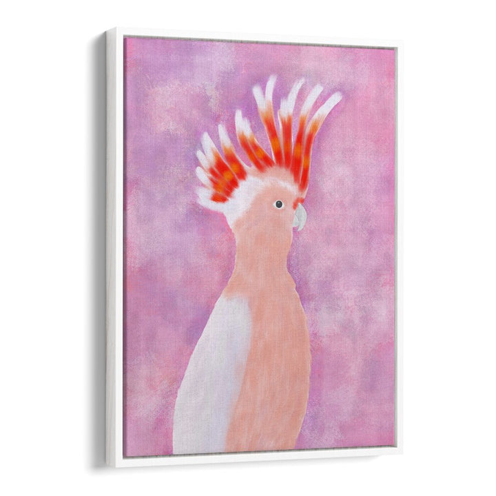 PINK COCATOO BIRD , WILDLIFE PAINTINGS , WILDLIFE POSTERS