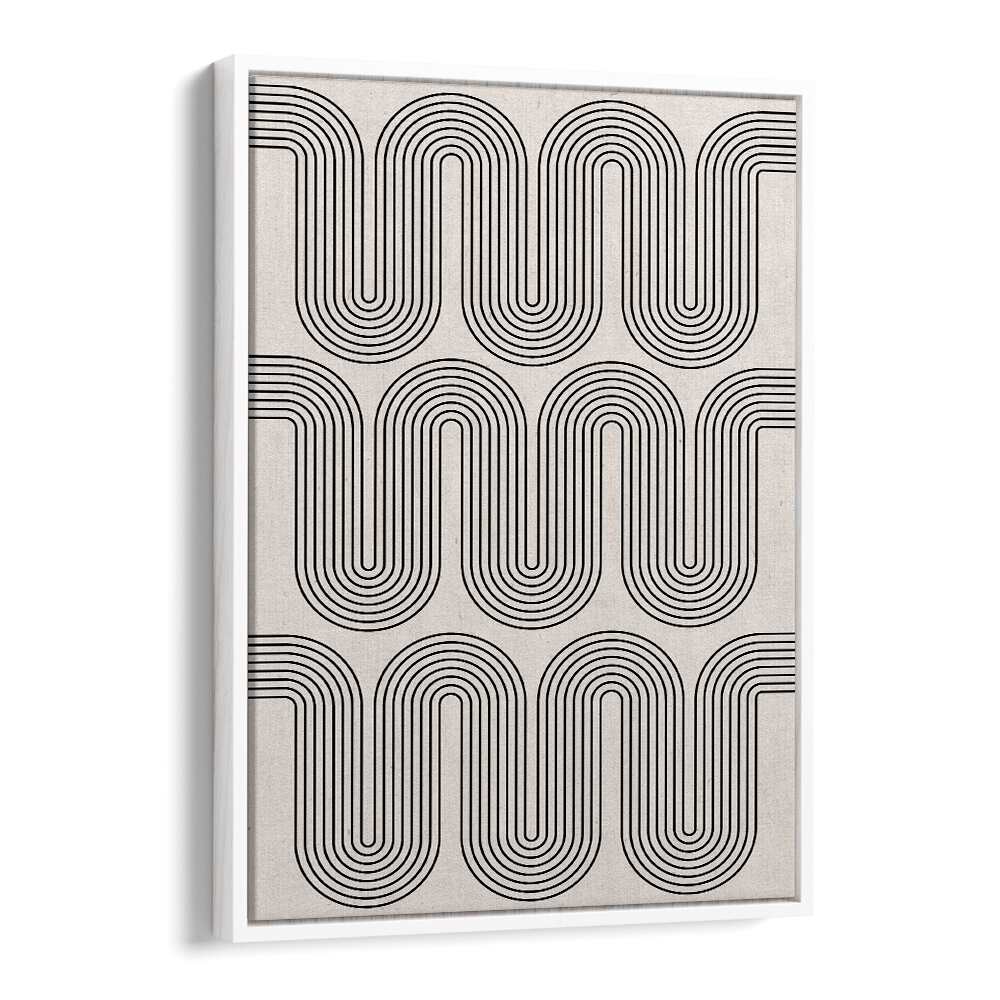 MODERN WAVES NO.I, GEOMETRIC ART PRINTS showcase dynamic lines, perfect for elevating your space with modern design.