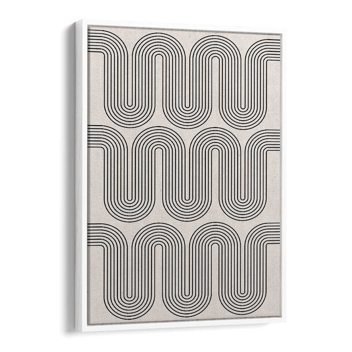 MODERN WAVES NO.I, GEOMETRIC ART PRINTS showcase dynamic lines, perfect for elevating your space with modern design.