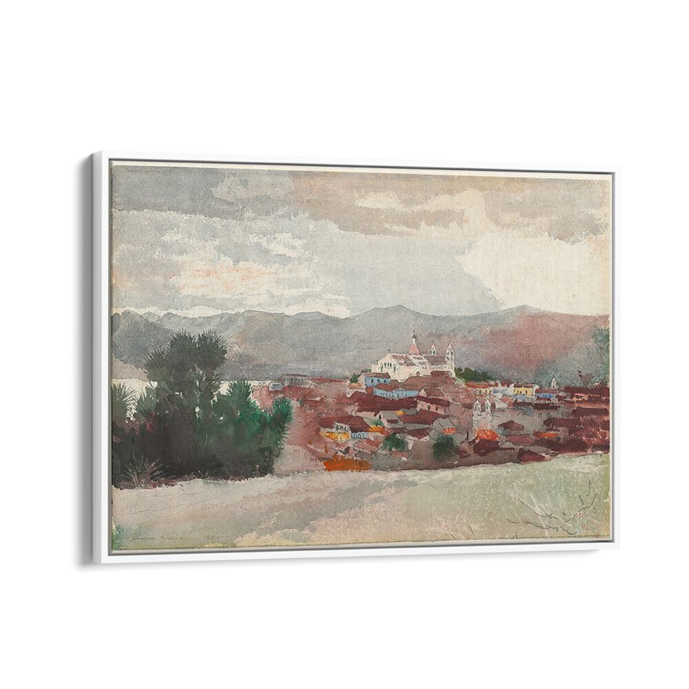 VIEW OF SANTIAGO DE CUBA (1885)  , VINTAGE PAINTINGS