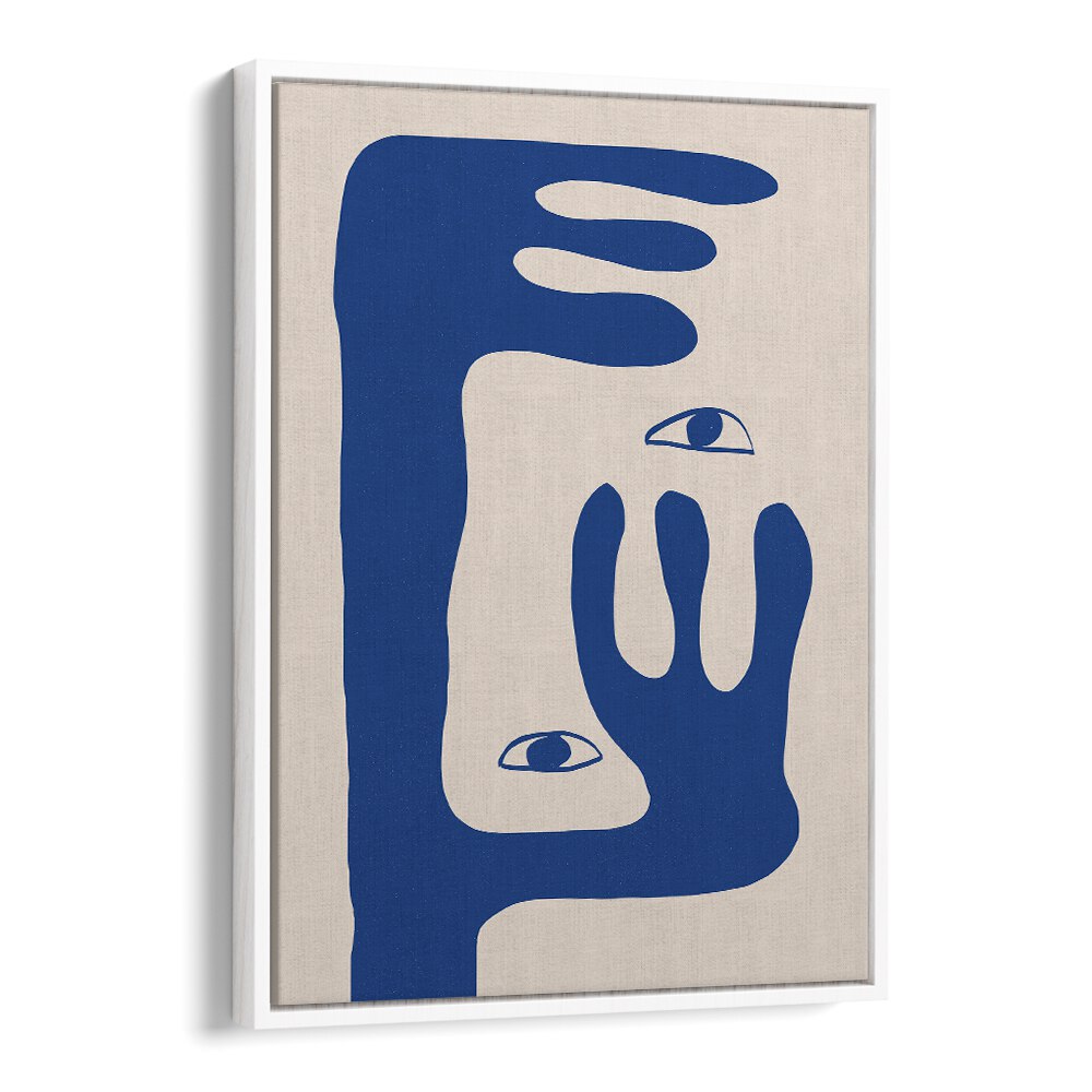 ABSTRACT FACE NO1 , LINE ART PAINTINGS