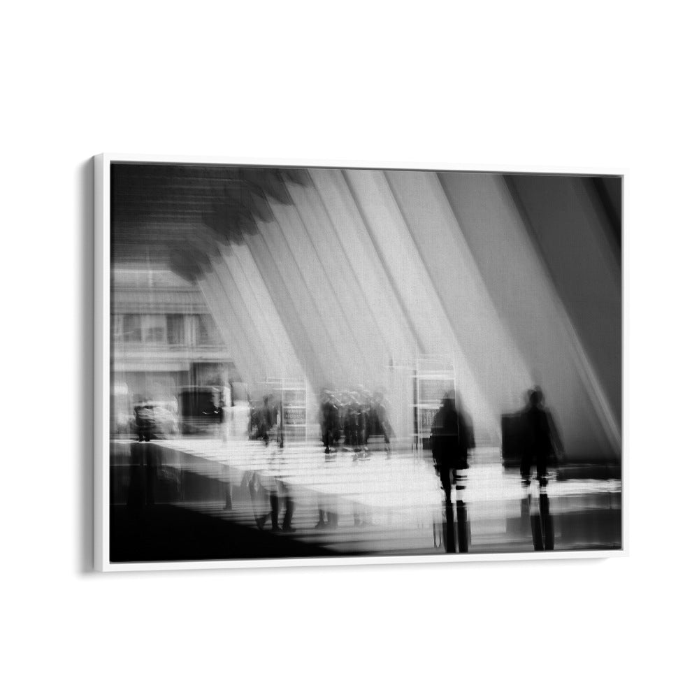 ABSTRACT painting - WALKERS by Asianmonk