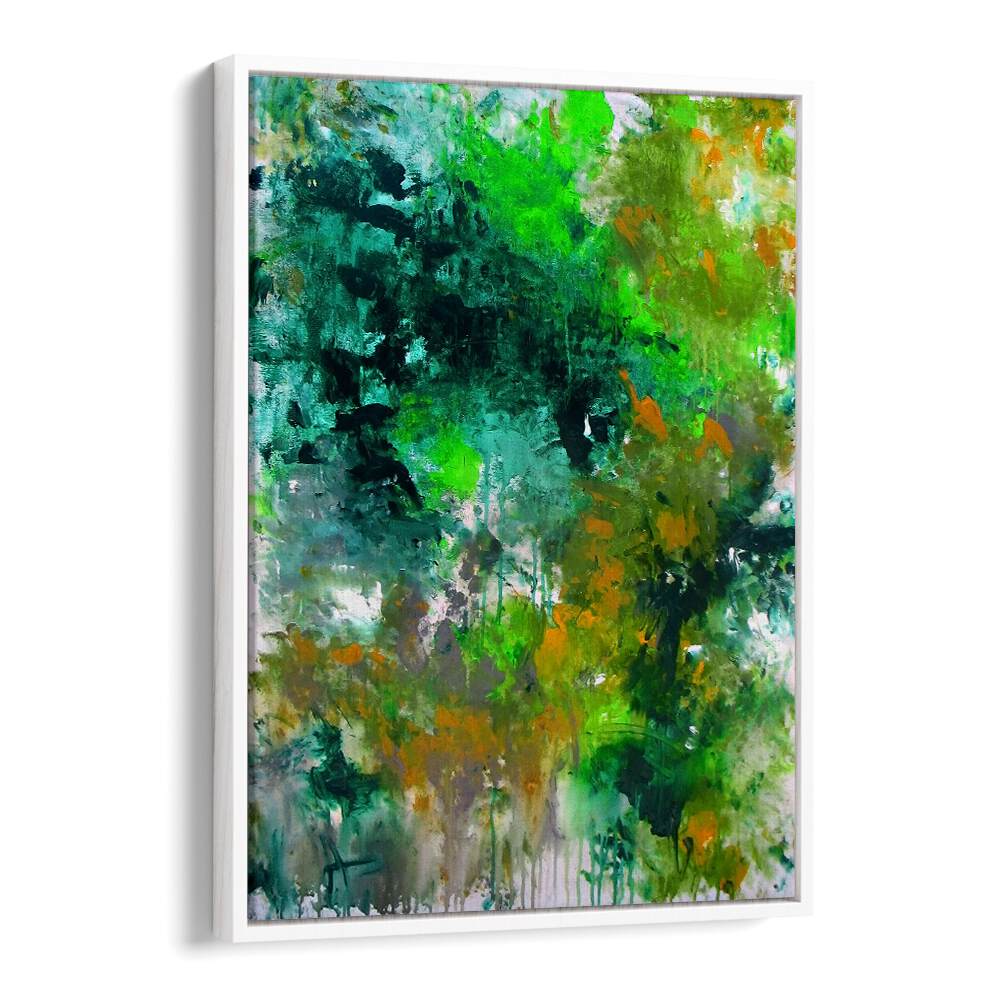 Vibrant colors and dynamic brush strokes create captivating FOREST, ABSTRACT PAINTINGS for your living space.