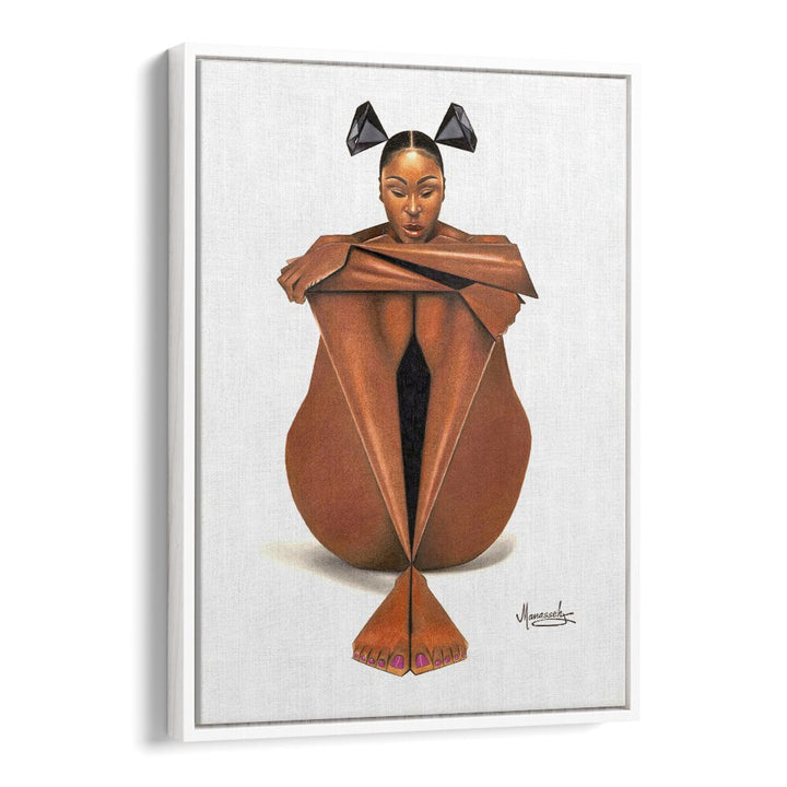 Elegant BLACKDIAMOND, PORTRAITS artwork featuring a striking figurative illustration for art enthusiasts.