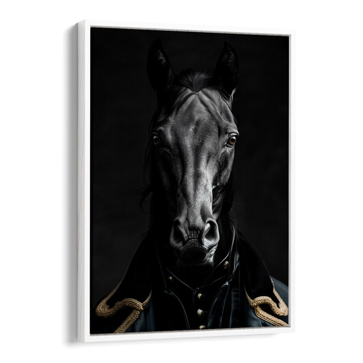 WILD SUITS - BLACK HORSE , ANIMAL PAINTINGS
