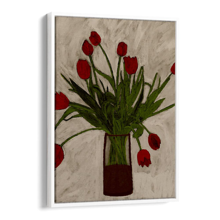 BOUQUET OF TULIPS ,  FLORAL FLOWER PAINTINGS
