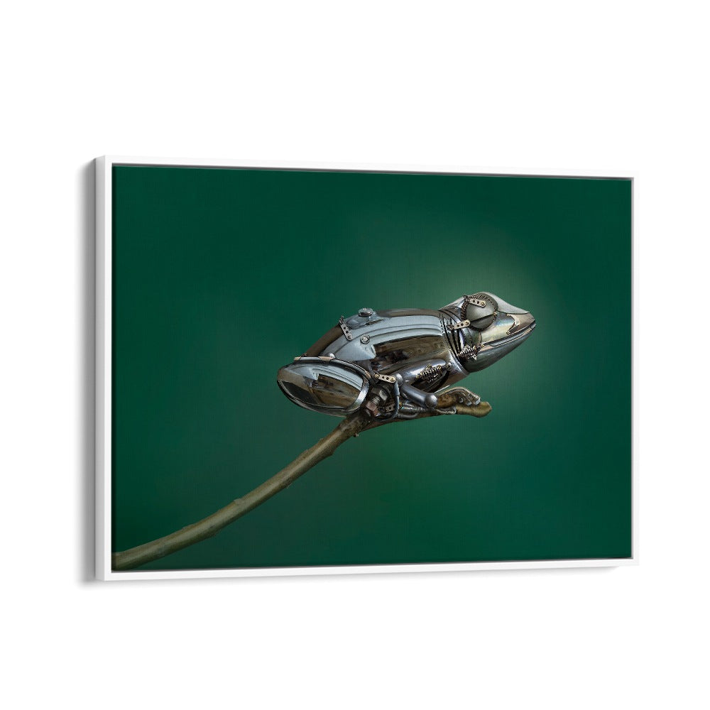 ABSTRACT painting - FROG by Asianmonk