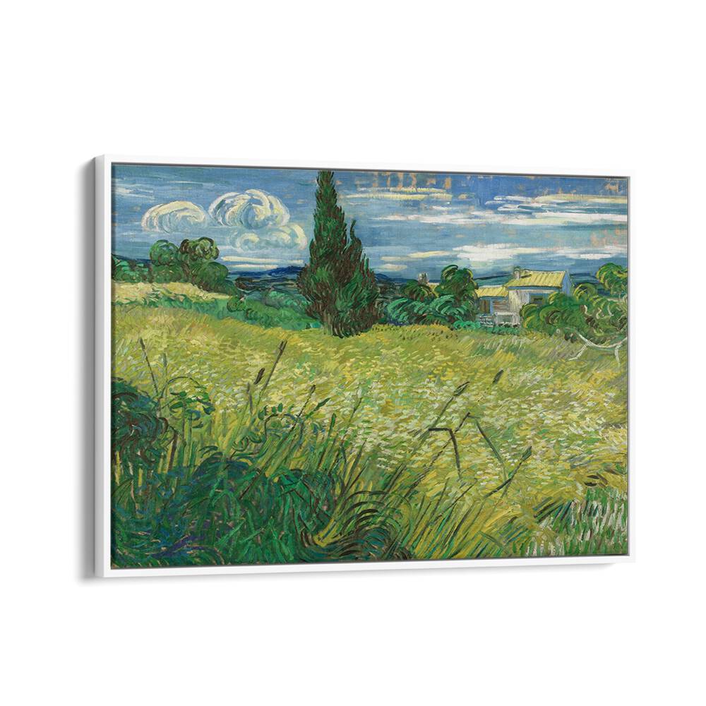 VINCENT VAN GOGH - GREEN FIELD,  VINTAGE PAINTINGS