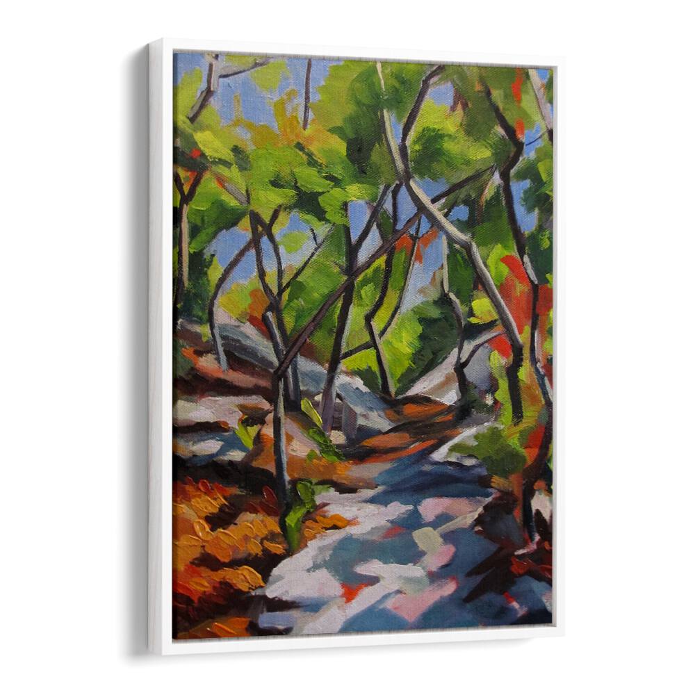 PATH AT THE JERSEY SHORE , LANDSCAPE PAINTINGS