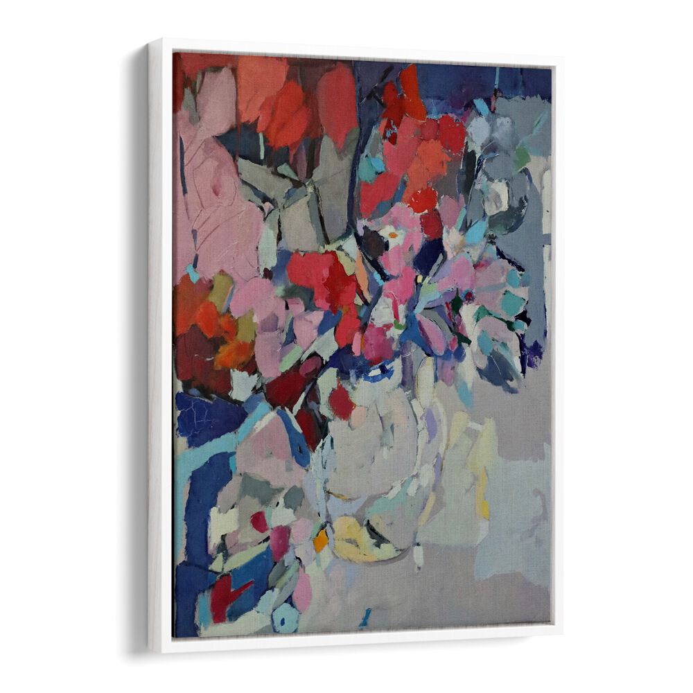 Bright and colorful ABSTRACT C , ABSTRACT PAINTINGS showcasing vibrant florals, perfect for elevating your space.