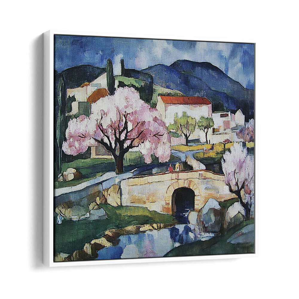 Stunning CHERRY BLOSSOMS artwork capturing spring's beauty, perfect for nature lovers' decor.
