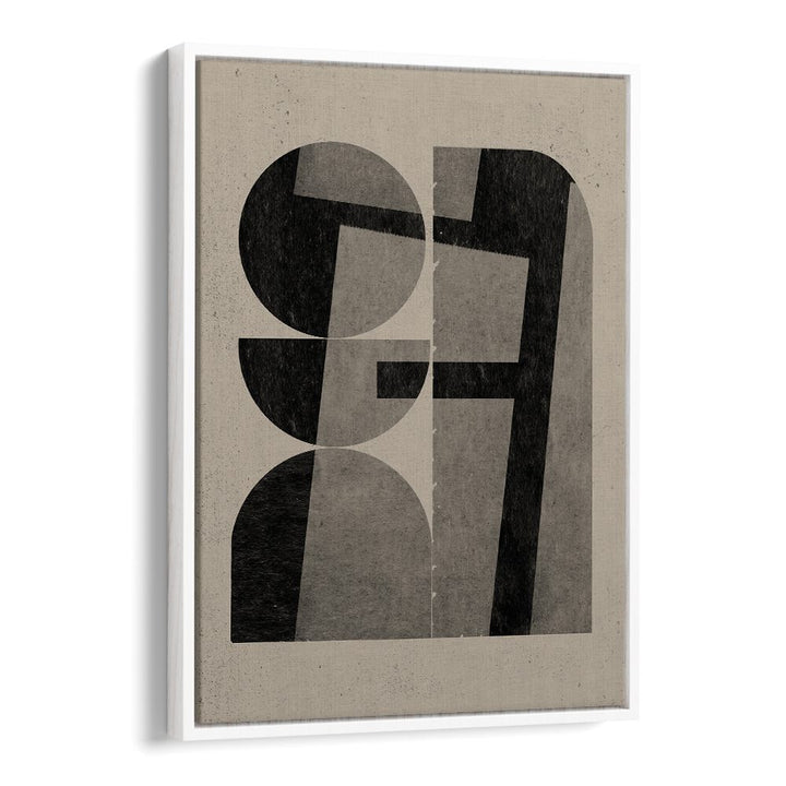 PAPER CUT NO.7, GEOMETRIC ART PRINTS features abstract design with intricate cut-outs, perfect for modern decor.