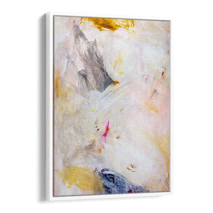 Abstract art piece "GRACE I, ABSTRACT PAINTINGS" featuring vibrant colors and textures, perfect for modern decor.