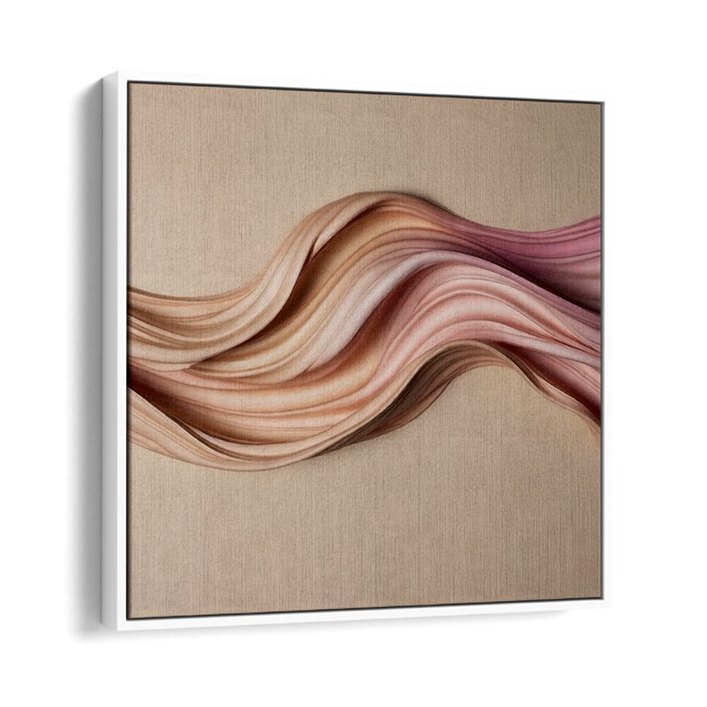 Elegant abstract design in tones of pink and beige, perfect for modern spaces. Discover MOOV - DIPTYCH A, ABSTRACT PAINTINGS.