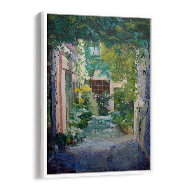 COURTYARD , LANDSCAPE PAINTINGS