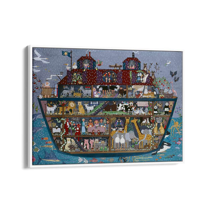 Vibrant INSIDE STORY, KIDS ROOM PAINTINGS featuring a whimsical scene perfect for inspiring young imaginations.