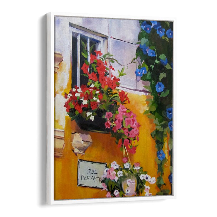 SUMMER IN CENTRAL PARK , FLORAL FLOWER PAINTINGS