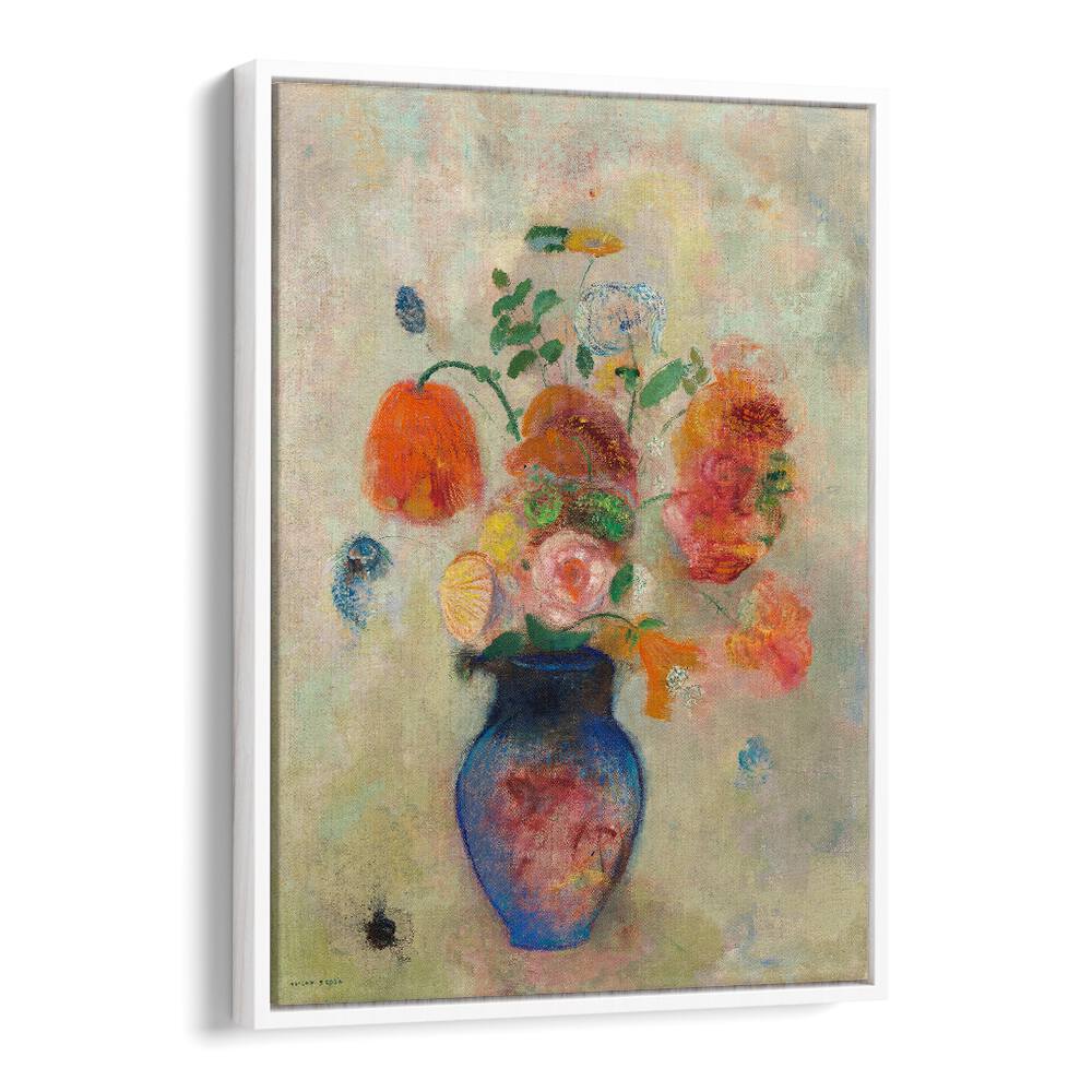 LARGE VASE WITH FLOWERS (1912) , VINTAGE PAINTINGS