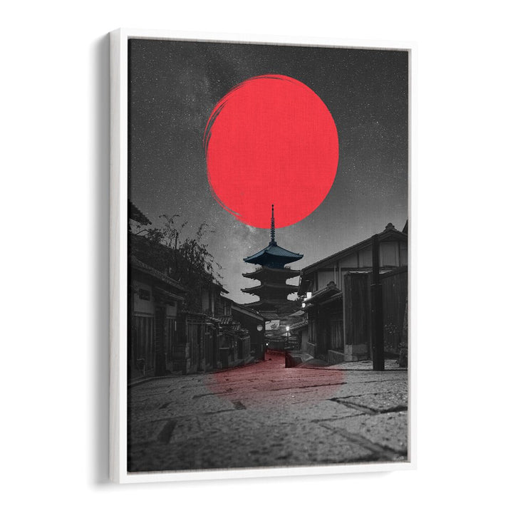 Capture the essence of serenity with the LONELY TEMPLE, JAPANESE PAINTINGS, perfect for enhancing your decor.