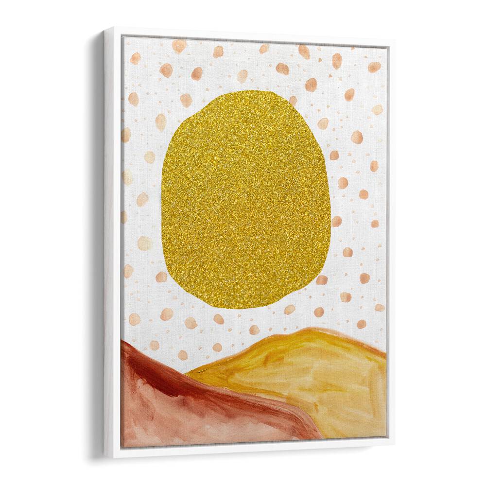 Brighten your child's space with the GLITTER SUN, KIDS ROOM PAINTINGS, featuring a stunning gold sun motif.