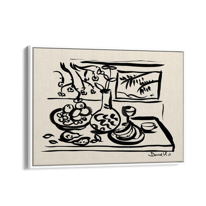 Elegant TABLE, ABSTRACT PAINTINGS showcasing a unique fusion of artistry and functionality for your home decor.