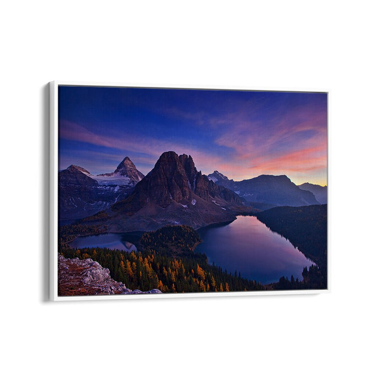 TWILIGHT AT MOUNT ASSINIBOINE BY YAN ZHANG , LANDSCAPE PHOTO PRINTS