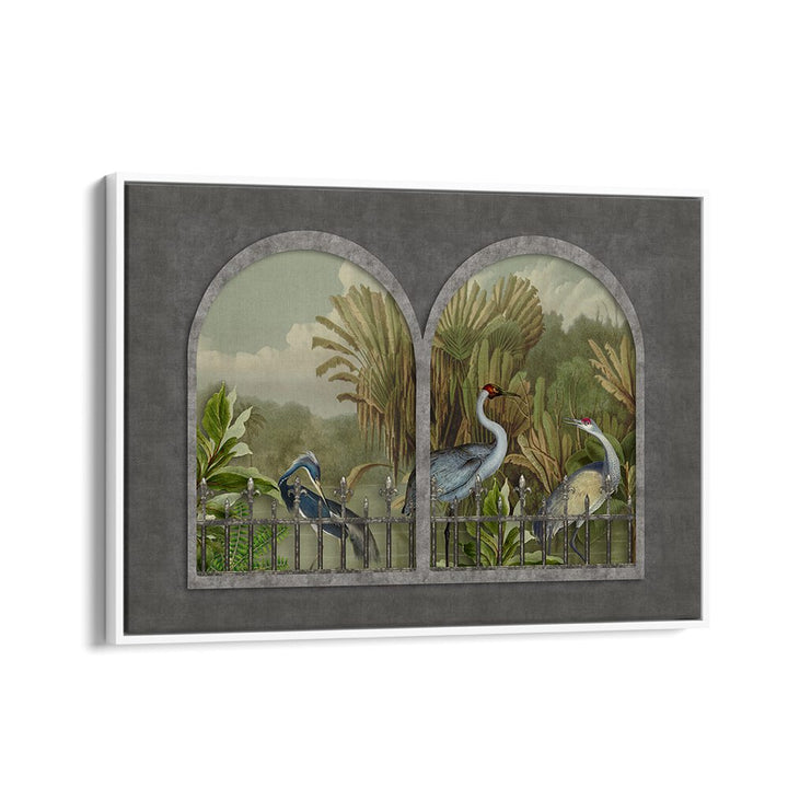 CRANES I BY ANDREA HAASE , WILDLIFE POSTERS, WILDLIFE PAINTINGS