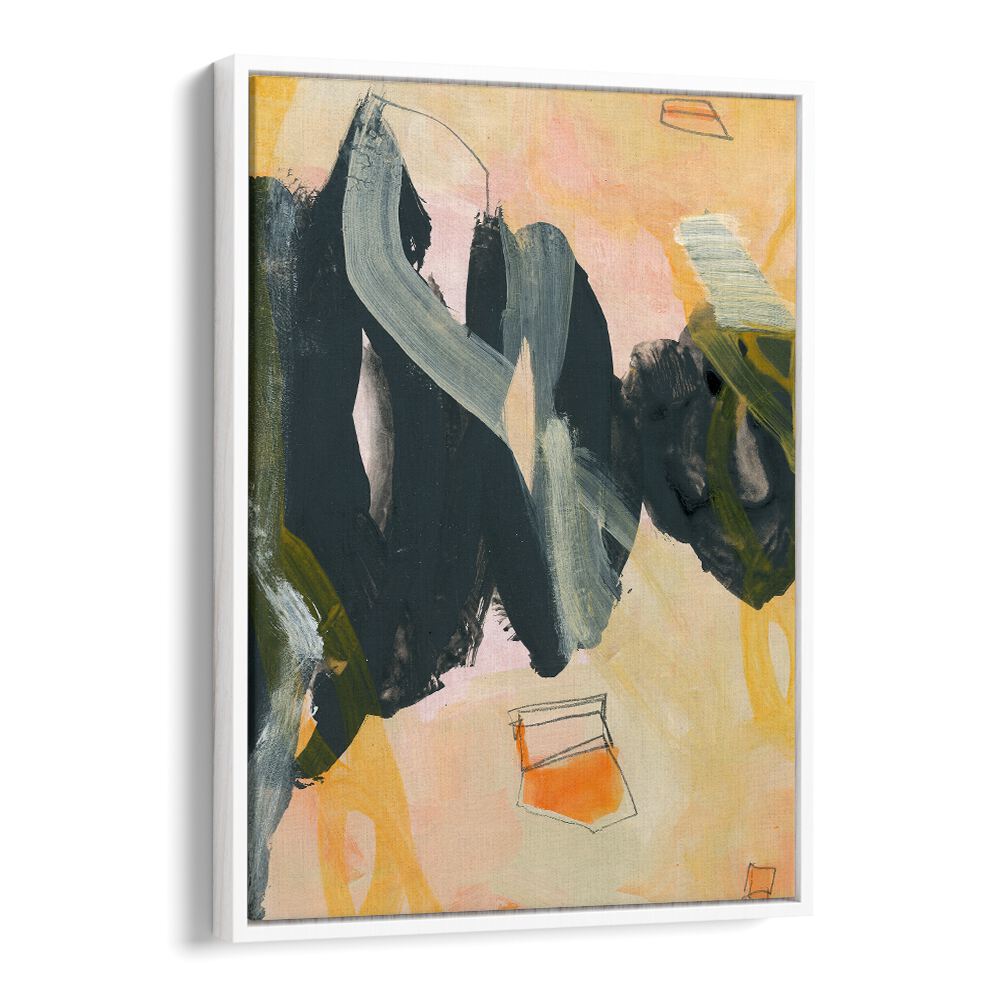 Contemporary ABSTRACT PAINTING IV showcases vibrant colors and dynamic brushstrokes, perfect for modern spaces.