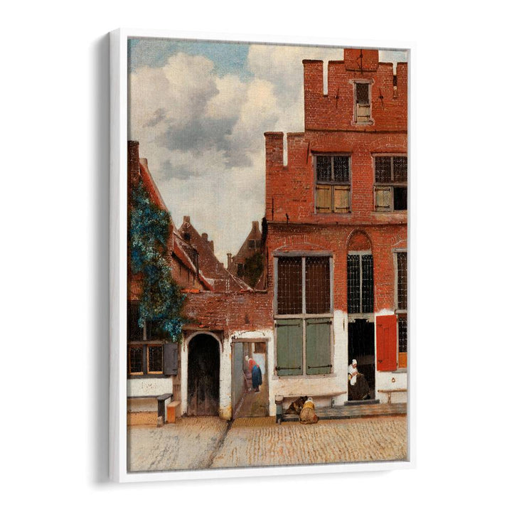 THE LITTLE STREET (CA. 1658) BY JOHANNES VERMEER, VINTAGE PAINTINGS