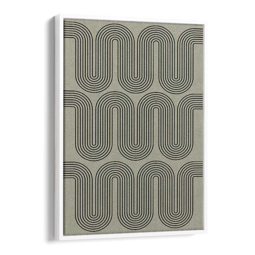 MODERN WAVES NO.II, GEOMETRIC ART PRINTS showcase fluid lines and modern design, perfect for enhancing any space.