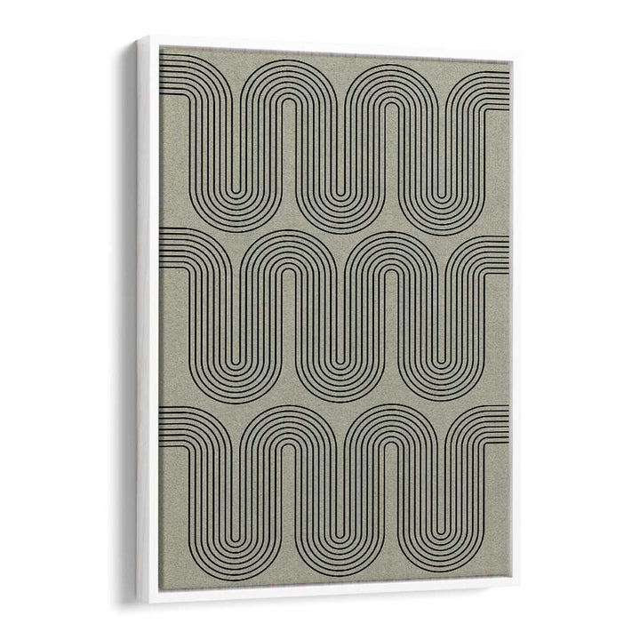 MODERN WAVES NO.II, GEOMETRIC ART PRINTS showcase fluid lines and modern design, perfect for enhancing any space.