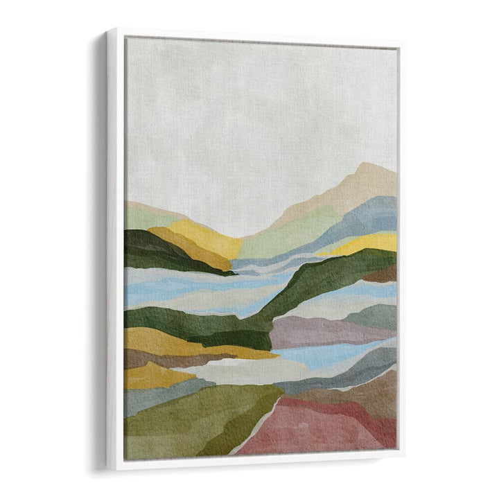 TRANQUIL HILL VIEW , LANDSCAPE PAINTINGS