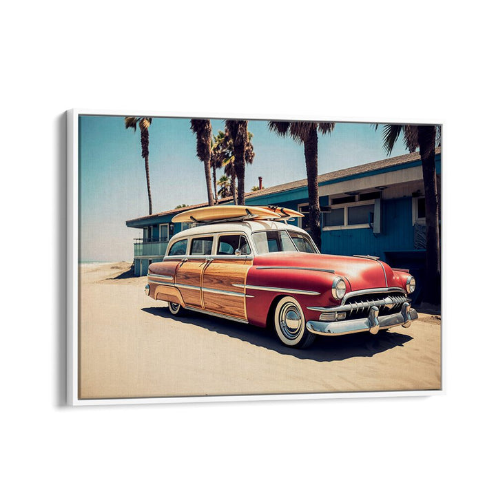 SURFING VINTAGE CAR , CAR POSTERS