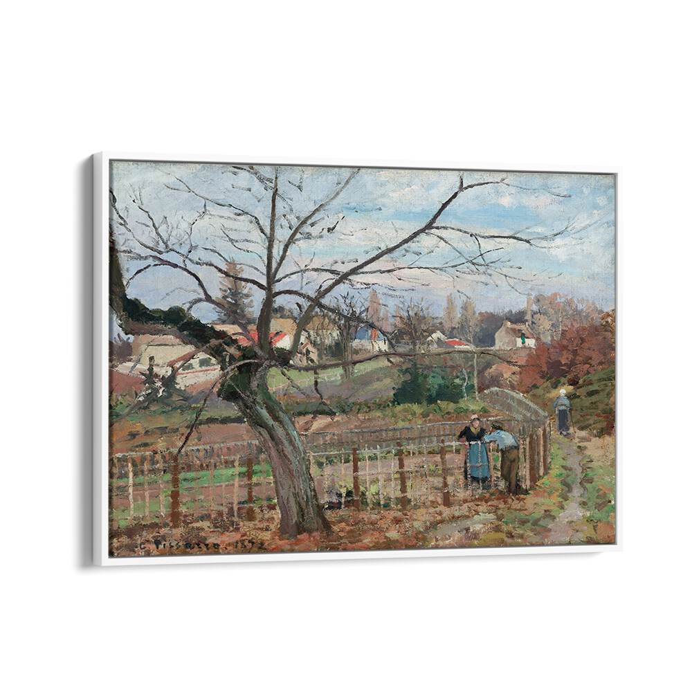 THE FENCE (1872)  , VINTAGE PAINTINGS