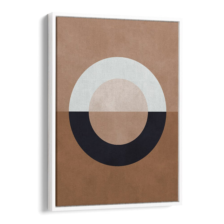 BROWN GEOMETRY VIII , ABSTRACT PAINTINGS , ABSTRACT ART PRINTS