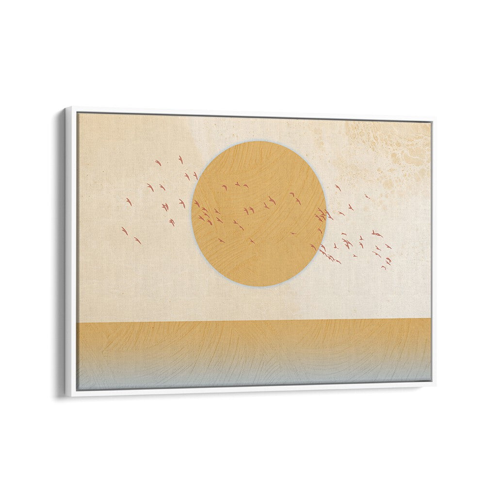 Golden Sun, Landscape Paintings feature a serene sun design, adding warmth and elegance to your space.