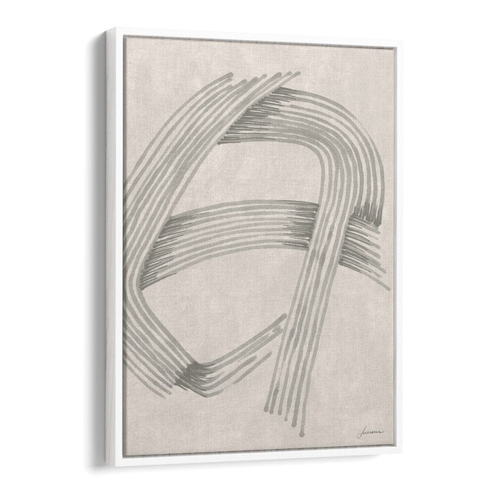 Stunning ABSTRACT GREY INTERSECTIONS 02 artwork, perfect for adding modern elegance to any living space.