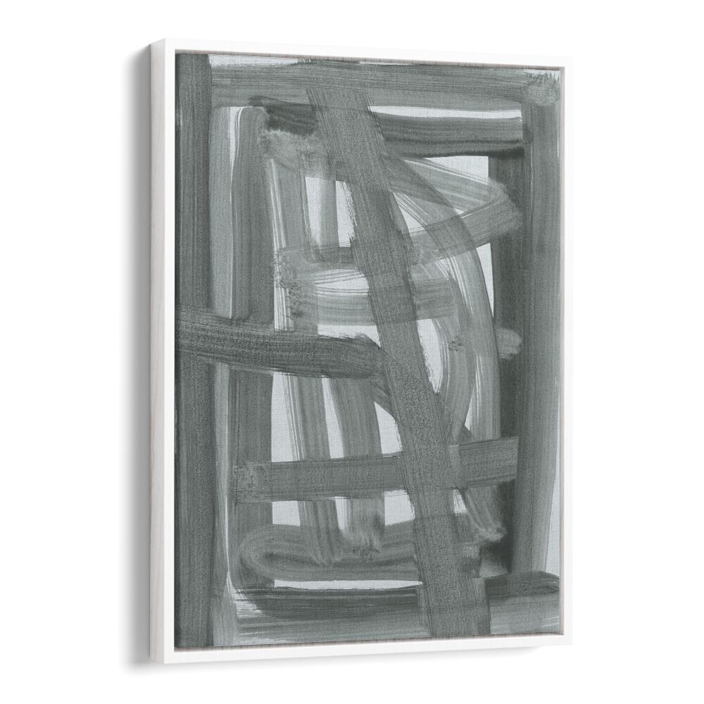 Vibrant grey strokes in the CONSTRUCT, ABSTRACT PAINTINGS collection elevate modern home decor effortlessly.