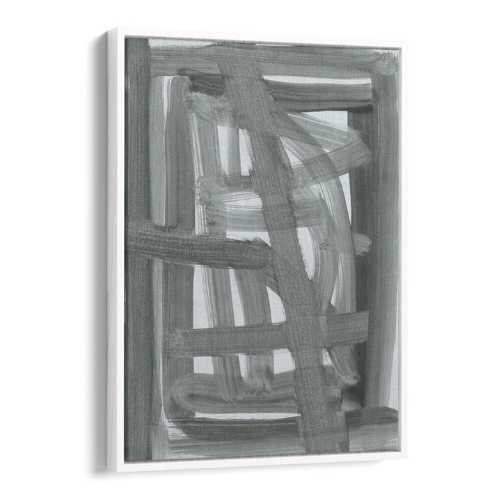 Vibrant grey strokes in the CONSTRUCT, ABSTRACT PAINTINGS collection elevate modern home decor effortlessly.