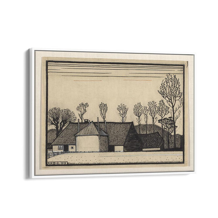 BOERDERIJ (1919)  , VINTAGE PAINTINGS