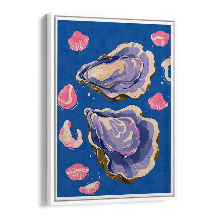 Vibrant OYSTERS , BEACH PAINTINGS featuring serene coastal artwork, perfect for enhancing your home decor.