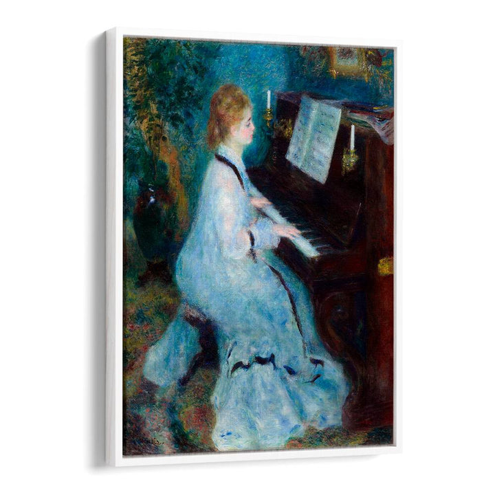 WOMAN AT THE PIANO (1875–1876) , VINTAGE PAINTINGS